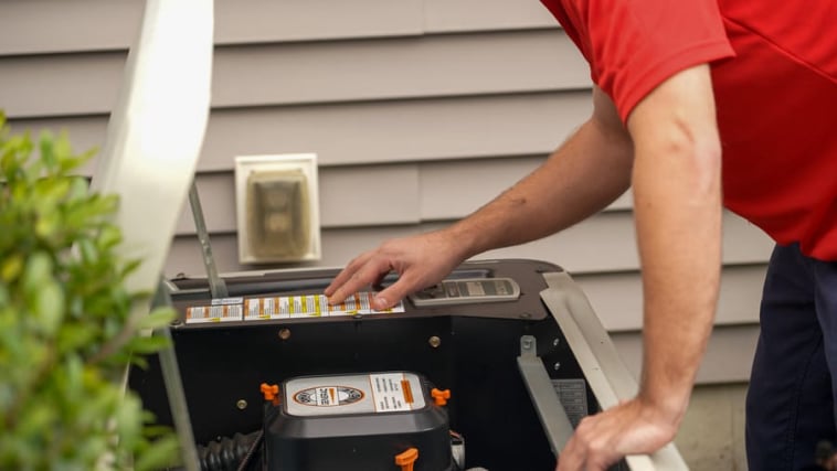 Generac electrician installation in RGV rio grande valley TX